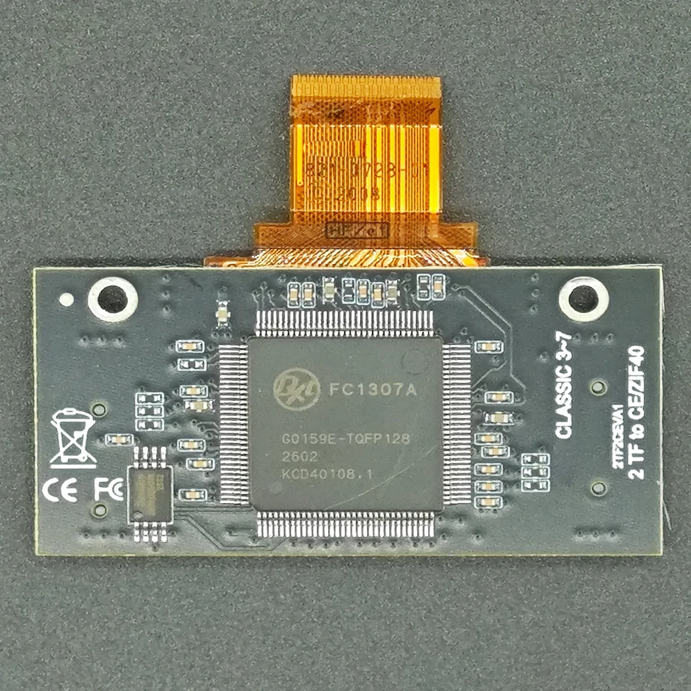 Dual-TF-Karten-zu-CE/ZIF/SSD-Adapterkarte Verbindungskarte für iPod 3., 4. Video, 5. Classic, 6., 7. PC-Spiele, NAS-Upgrade, iFlash – Detail 2