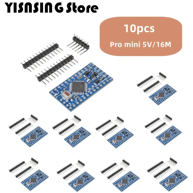 تطوير إلكتروني للوحة دوينو ، Pro Mini ، aratmega328p ، وحدة ATMEGA328 ، 5 فولت ، 16 ميجا هرتز ، V ، 8 ميجا هرتز ، 1-10