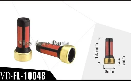 6 sets Fit for Japan Car Injector Repair & Service Kits Including Filter FKM O-Rings Seals RK-0033