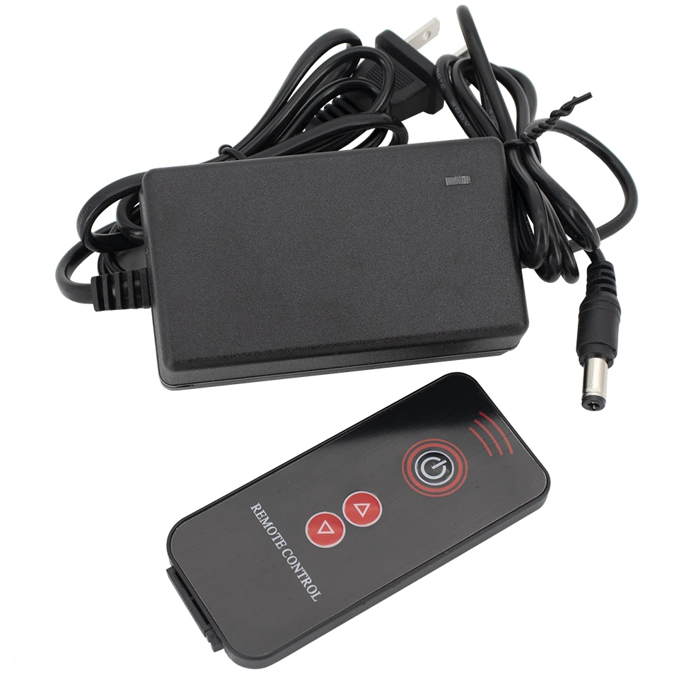 100V-240V Remote Control Power Supply 8-Speed Governor For DIY Mini Telescopic Linear Actuator Adapter Electric Tool US/EU Plug