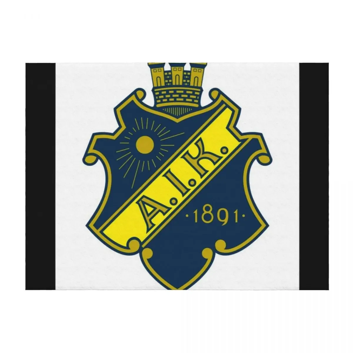 

Одеяло Allmnna Idrottsklubben, фланелевое модное одеяло для диванов, украшения диванов, тяжелые одеяла