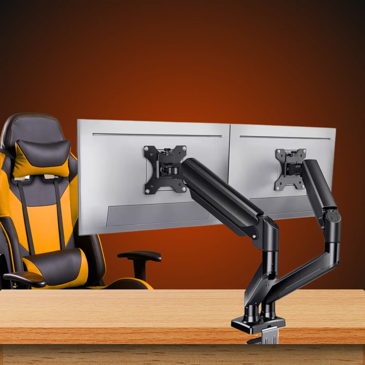 Suporte para Monitor 17 a 32 Polegadas Ajustável com Braço Articulado e Inclinação