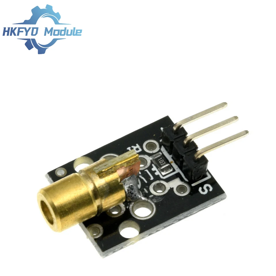 1-100 قطعة KY-008 وحدة ليزر حمراء 650nm 3-Pin Dot Diode Transmitter مع رأس نحاسي لـ Arduino، AVR، PIC & MEGA 2560 #3