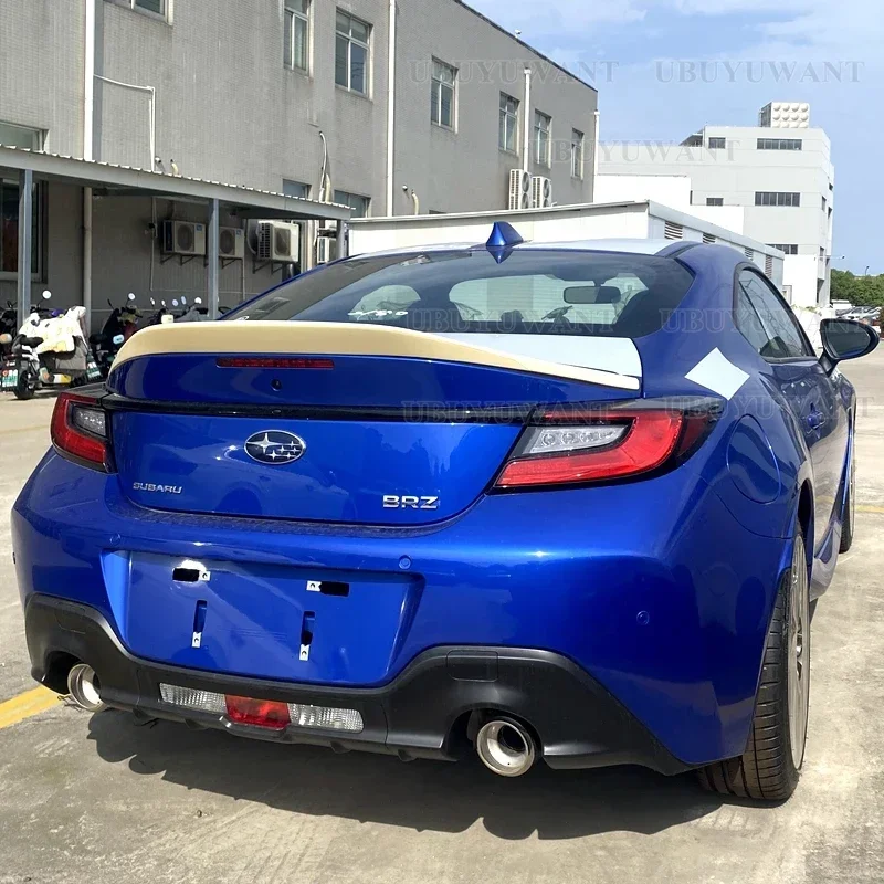 For TOYOTA ZA86 GR86 For Subaru BRZ 2021+ ABS UNPAINTED /GLOSSY BLACK Spoiler REAR WING TRUNK LIP SPOILERS High Quality