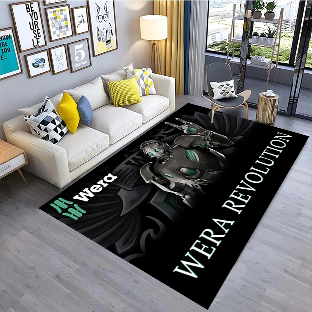 Screwdriver W-Wera Tools Area Rug,  Modern Anti-Slip Mat, For Bedroom Kitchen Bath Entrance Floor Mats Welcome Rug