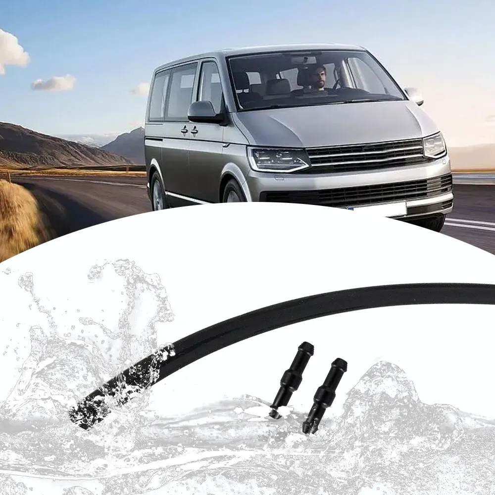 1Set Car Accessories Windshield Washer Hose Kit Replacement Windshield Wiper Rubber Tube Fix For VW T5 Transporter All Models