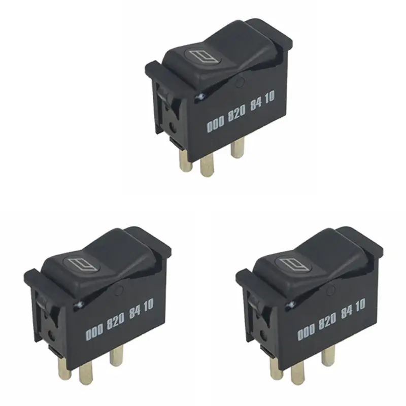 

Precision 3X 6 Pins For Mercedes Benz W123 190D 190E 240 Power Window Switch Door Panels 0008208410,0028203610KZ