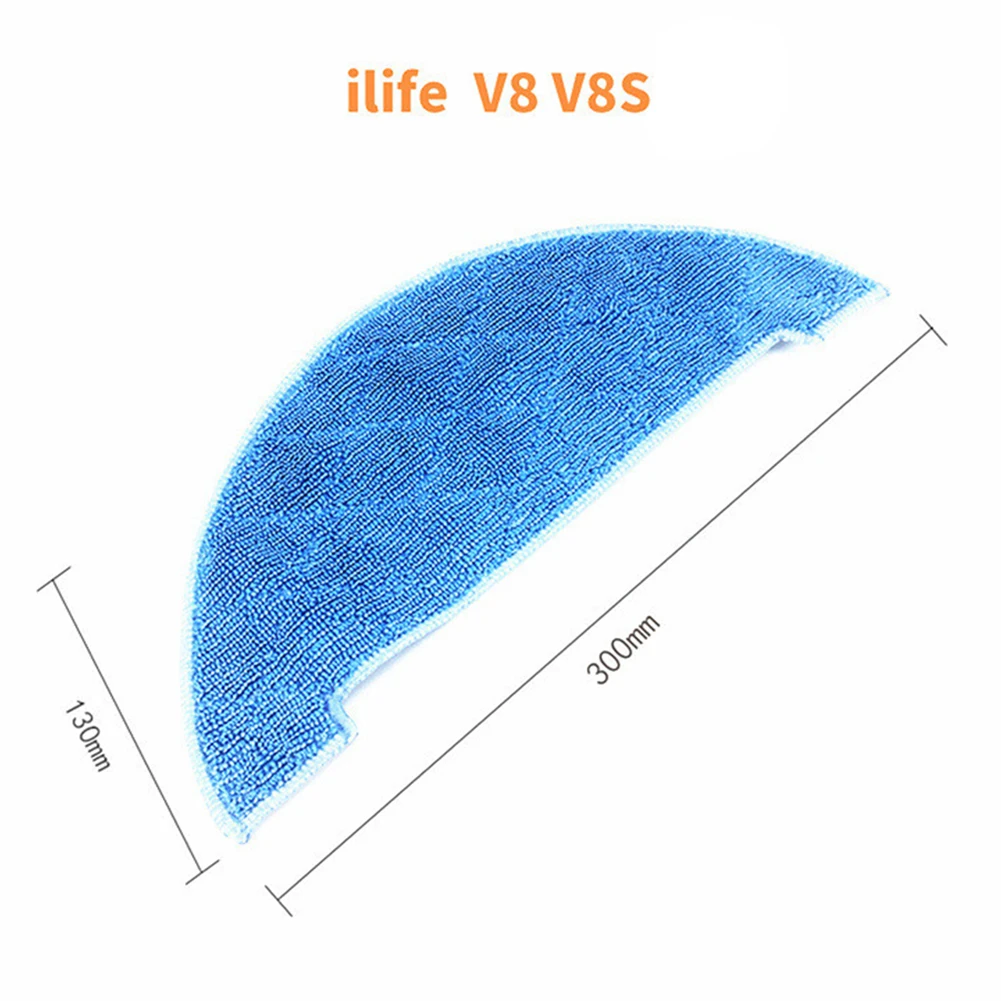 Pad Mopping Pad V80 Washable Reusable Robot Strong Water Absorption 4 PCS/Set A80 Cleaning Cloth Plus A10s New