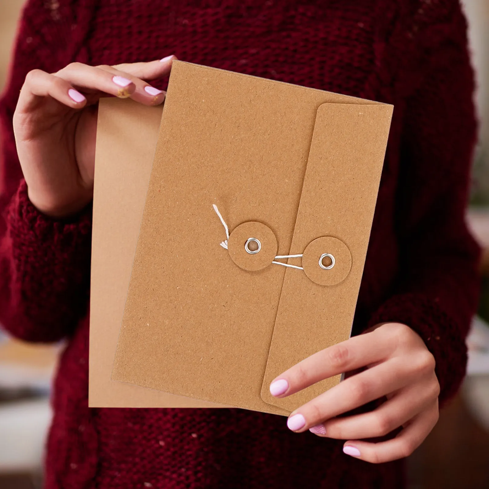 

20 шт. крафтовых конвертов для документов, органайзеры-держатели для писем, приглашений, квитанций, хранения офисных принадлежностей