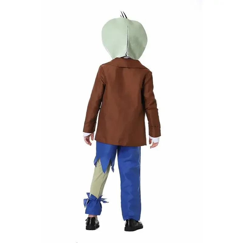 2025 أزياء مسرحية للأطفال أزياء الهالوين الوالدين والطفل نبات مقابل الزومبي الزومبي أزياء لعب الأدوار أزياء كاملة