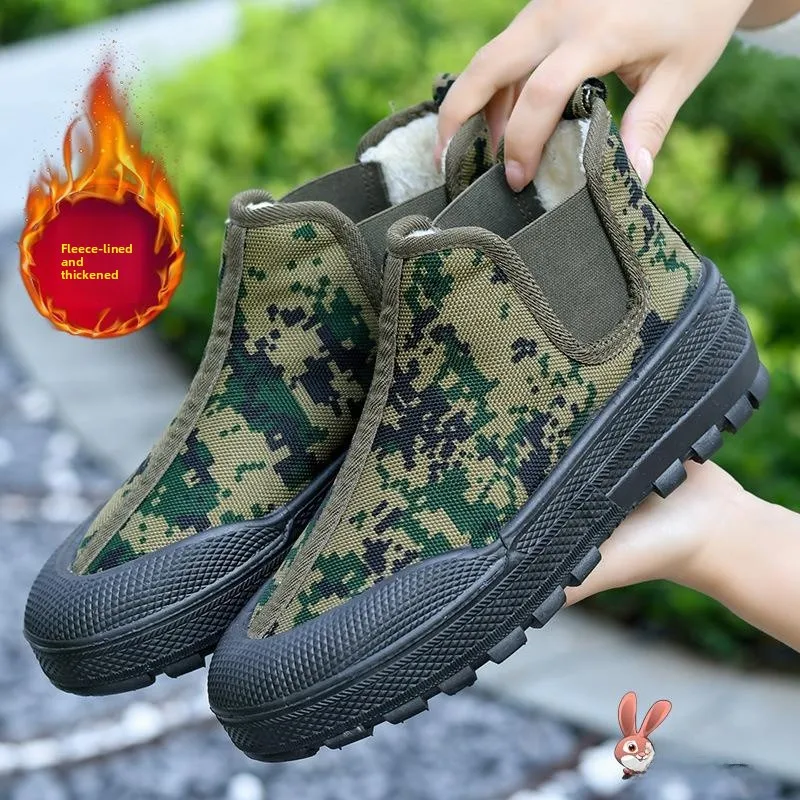 

Желтые кеды-слипоны ABENUOR из дышащего материала с резиновой подошвой для работы на ферме и активного отдыха, мужские