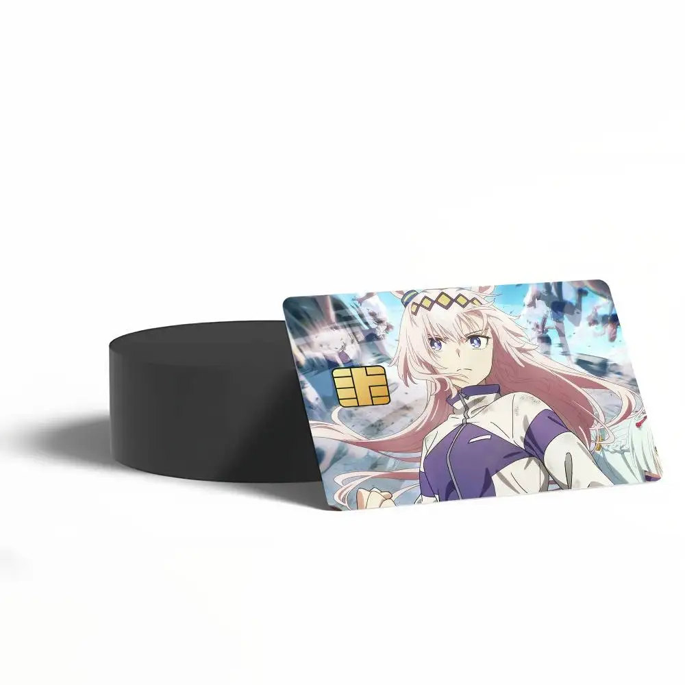 U-Uma M-Musume Cinderella Gray Poster Credit Card Skin Stickers for Bank Access Protective Film Cover Sticker Surprise Gift