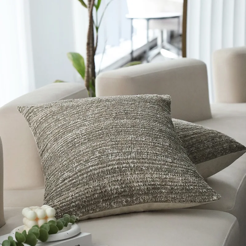 New Chinese Style Luxury Sofa Pillow Cushion Cover Living Room Cushion Cover Bedside Backrest Pillowcase Sample Room Pillow Case