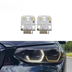 White Angel Eye DRL Board OEM 6002TZ0235 6002TZ0236 For 2018-2020 BMW X3 G01 X4 G02 Adaptive LED Headlight Daytime Running Light