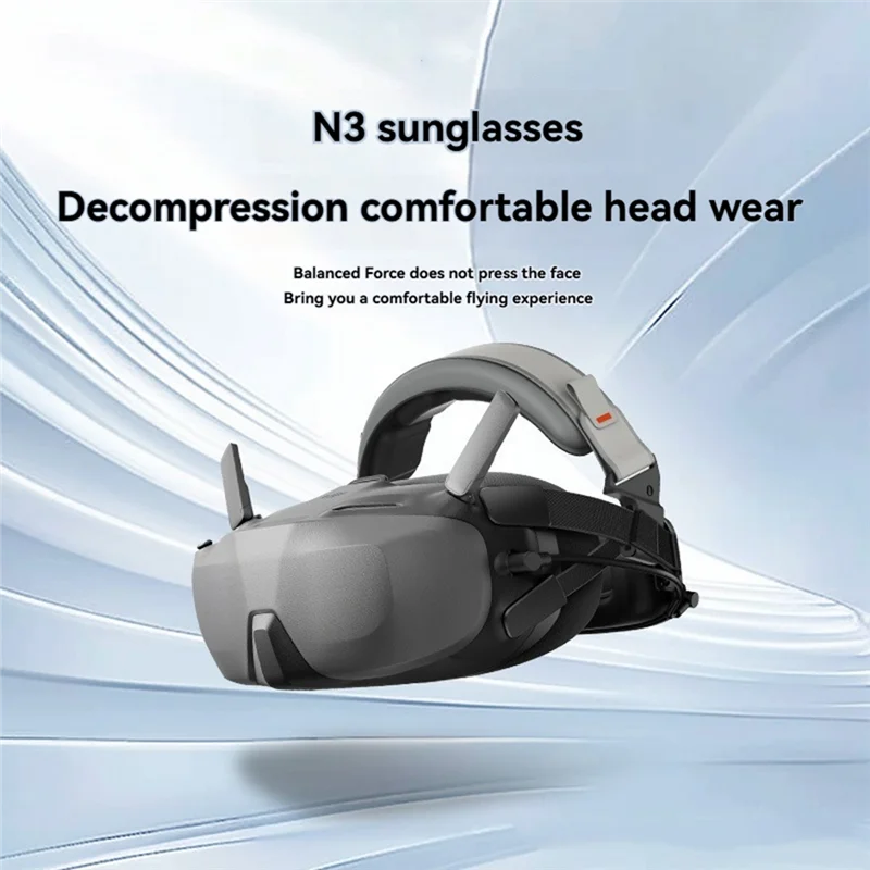 

-ABAB For DJI Neo Goggles N3 Auxiliary Headband Face Lighten The Burden Fixed Strap Drone Flying Glasses Accessories