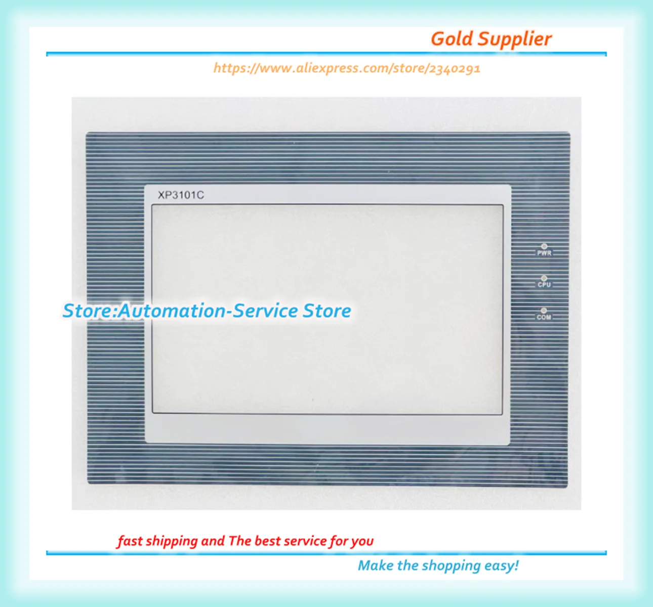 XP3101C Touch Panel Glass New Mask XP3101C-T