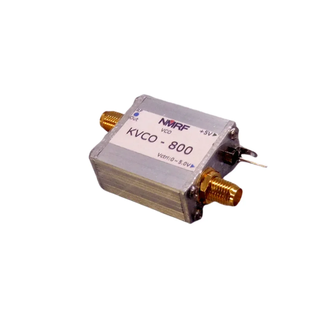 

750-900MHz RF microwave voltage controlled oscillator VCO, can be used for swept signal source, SMA interface