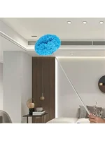 Microfiber Ceiling Fan Duster Extends Up To Long Handled Dust Locking Reusable And Cleaner Brush For Effortless Cleaning 6