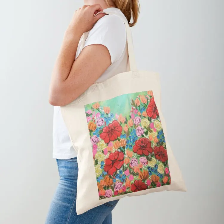 

Floral Garden Tote Bag sacs de shopping shopping bag Cloth bags canvas tote bag