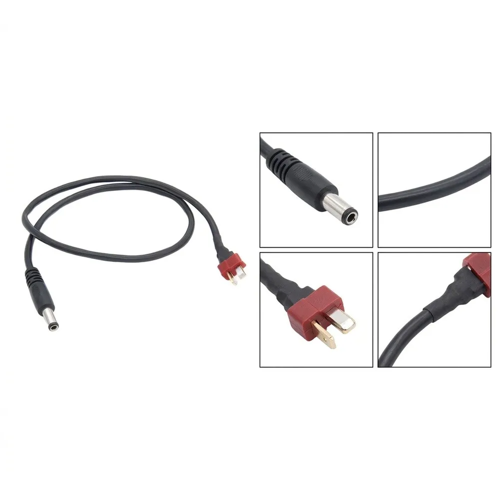 For TS100 Soldering Iron DC5525 For Power Adapter Cable with For Power T Interface for Off-Grid Soldering Tasks