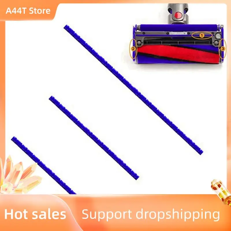 A44T 14 قطعة شرائط قطيفة ناعمة لدايسون V6 V7 V8 V10 V11 مكنسة كهربائية رأس دوار ناعم مع جزء استبدال مفك البراغي