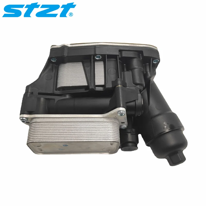 STZT 11428507697 Engine Oil Cooler Assembly For BMW 3 5 7 X5 F10 F20 F30 Engine Oil Filter Housing