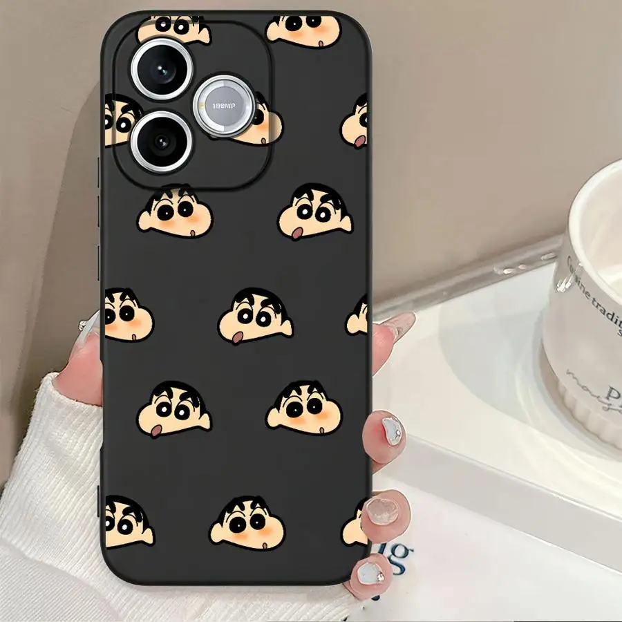 Chibi Art Q Shin-Chan Case for Honor 600 Lite X7 X8d X9a X9d 8X X6 X8 X9c 70 90 X5b Phone Cover X6d 200 400 Magic5 X7d