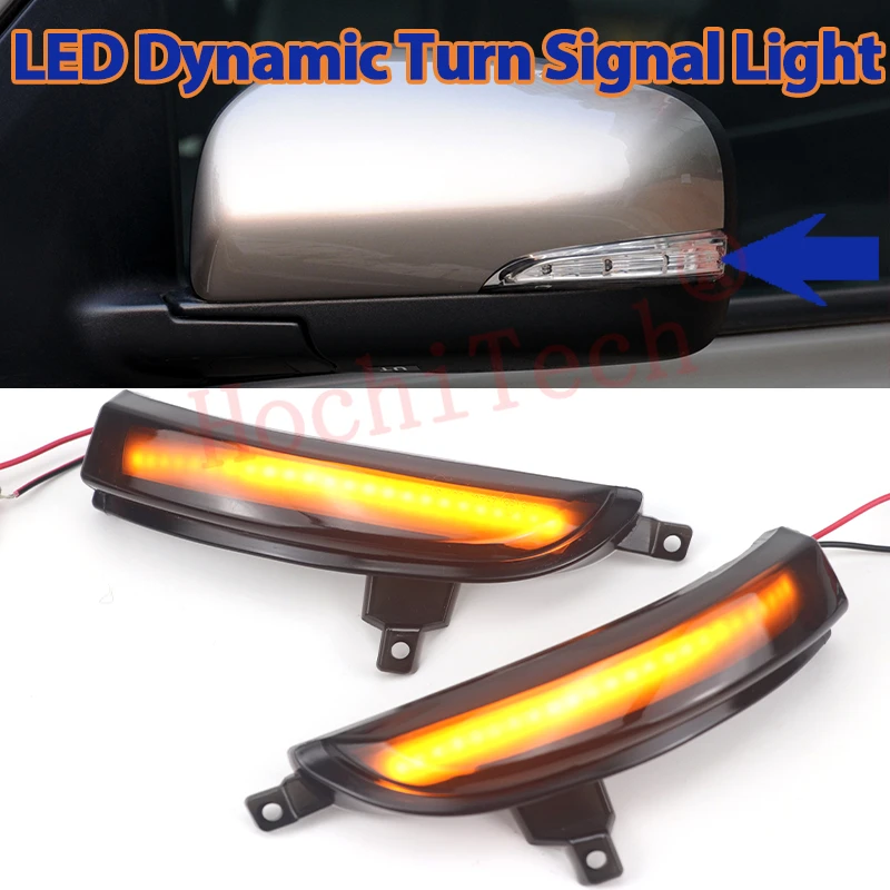 Dynamic LED Turn Signal Lights Rearview Mirror Indicator Blinker Repeater For Renault Koleos HY Facelift 2011-2015 2016 2017