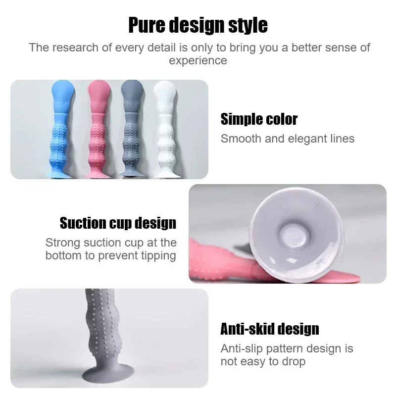 Silicone Pet Ointment Applicator Tear Stain Remover for Dogs Silicone Tear Stain Paste Brush with Suction Cup for Tear Stain Pet