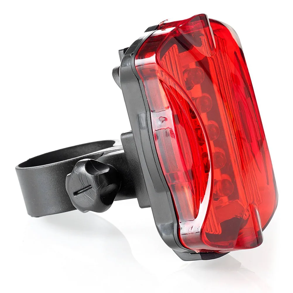 1pc Bicycle Tail Light Bike Front Rear Light 5 High-brightness A-level LED Lamp Beads MTB Road ​Bike Cycling Accessories