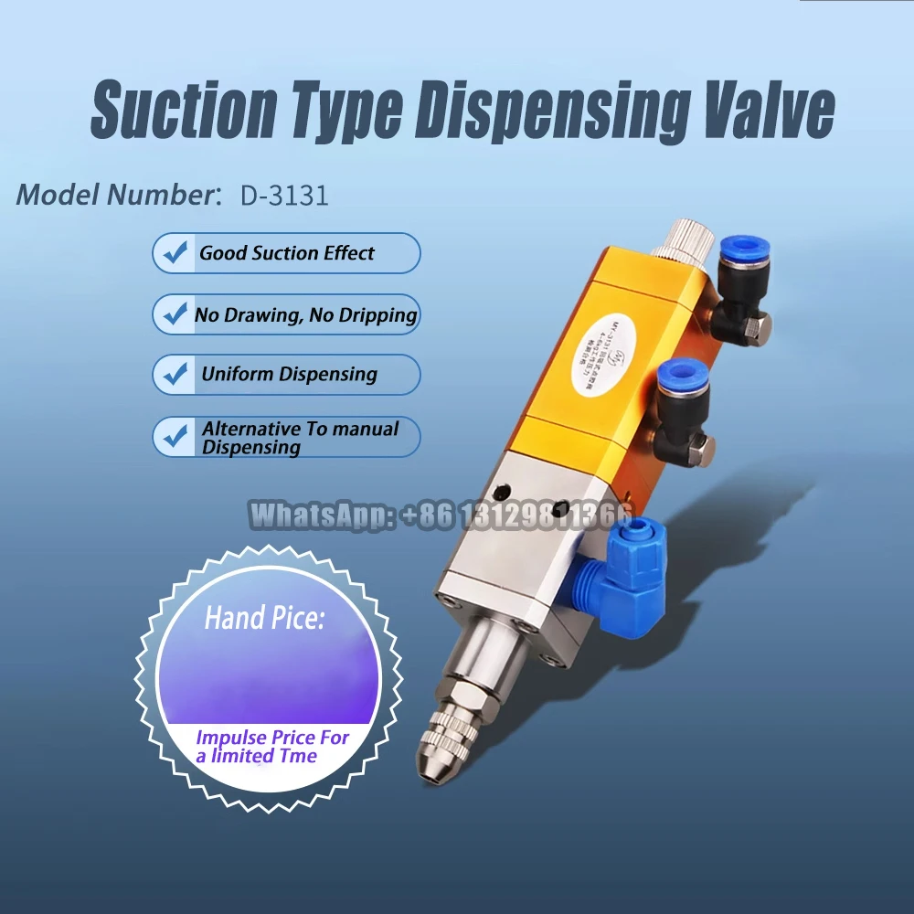

D3131 Precision Dispensing Valve Is Suitable For Matching Sealing Rings Of Yellow Glue UV Dispensing Needles