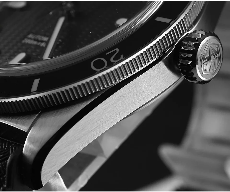 San Martin SN0151 Mechanisch h - Guilloché Dial Watch recensie en prijs