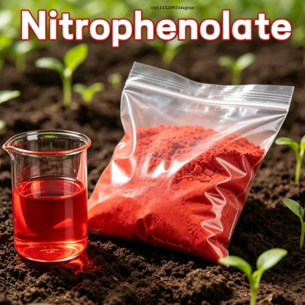 Water Soluble 98% Sodium Nitrophenolate Foliar Fertilizer, Plant Growth Regulator, Growth Promoter For Ornamental Flowers