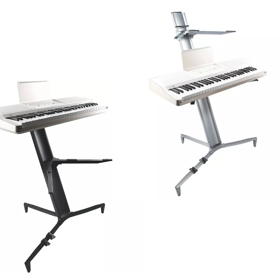

Hooqu Double Aluminum Keyboard Stands Digital Piano Stand Keyboard Music Instrument Keyboard Stand