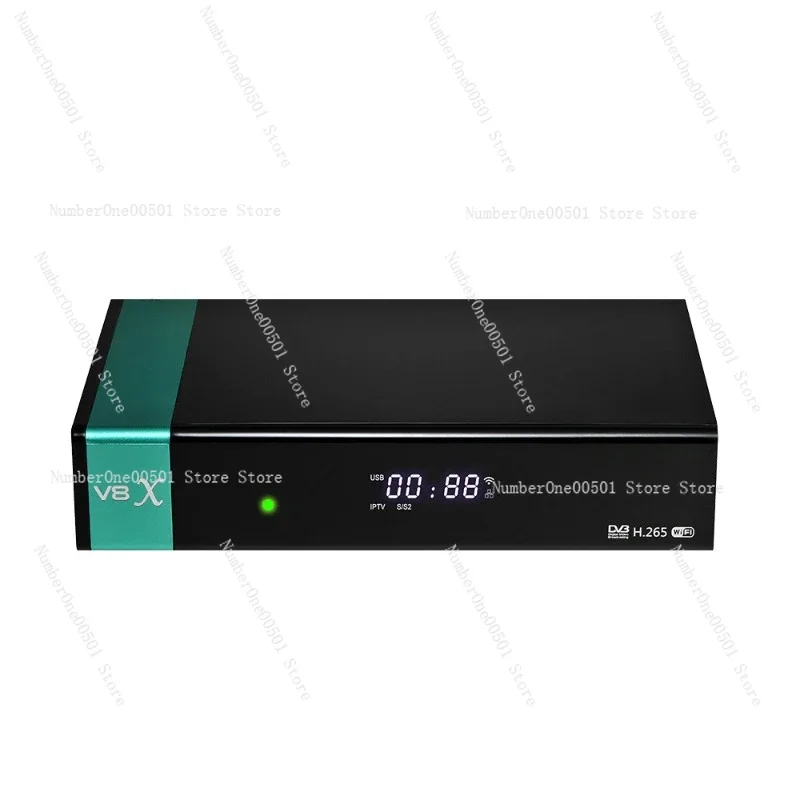 V8X set-top box TV box H.265 DVB-S2/S2X supports CA foreign trade machine