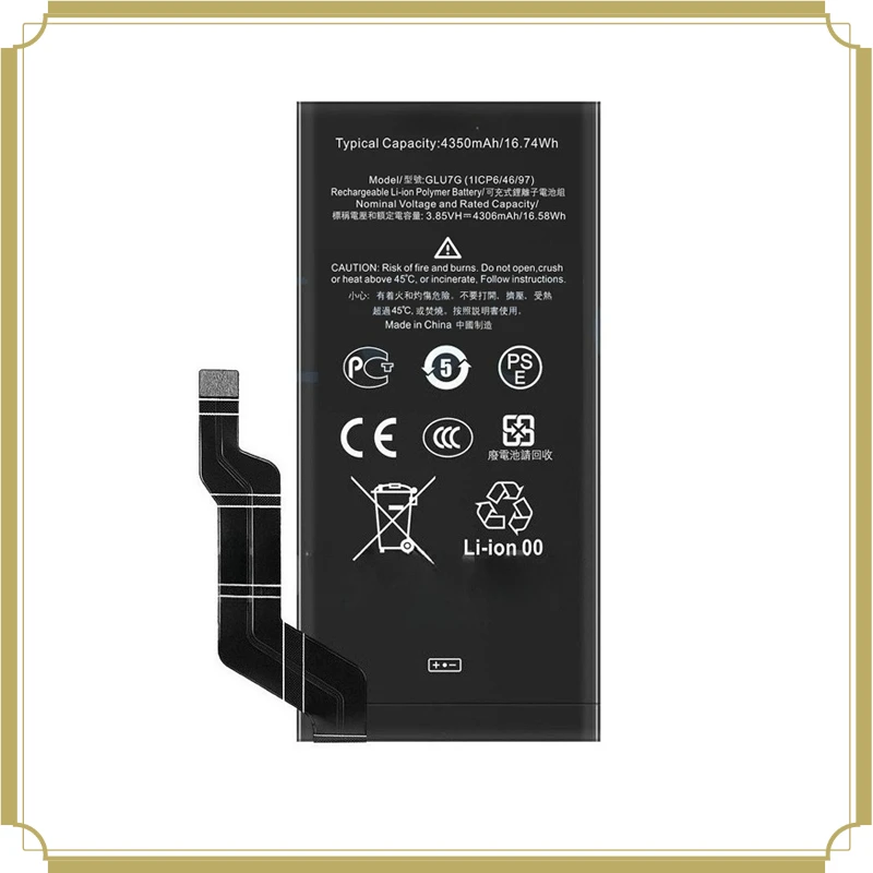 

Safe GLU7G 4350mAh Rechargeable Battery for Google Pixel 6A Multiple Safety Protections, Steady Voltage Output and Ideal