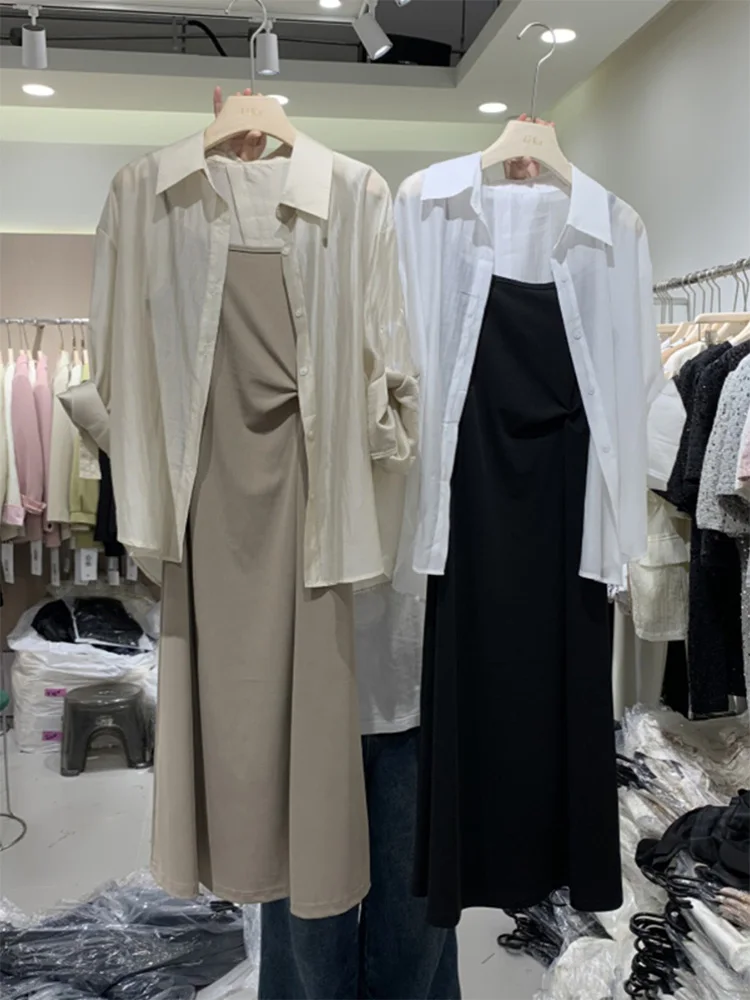 

Faionable Sun Protection irt And Dr Set Женский модный комплект на пуговицах, летнее новое поступление, длинные брюки Ele ort Sve