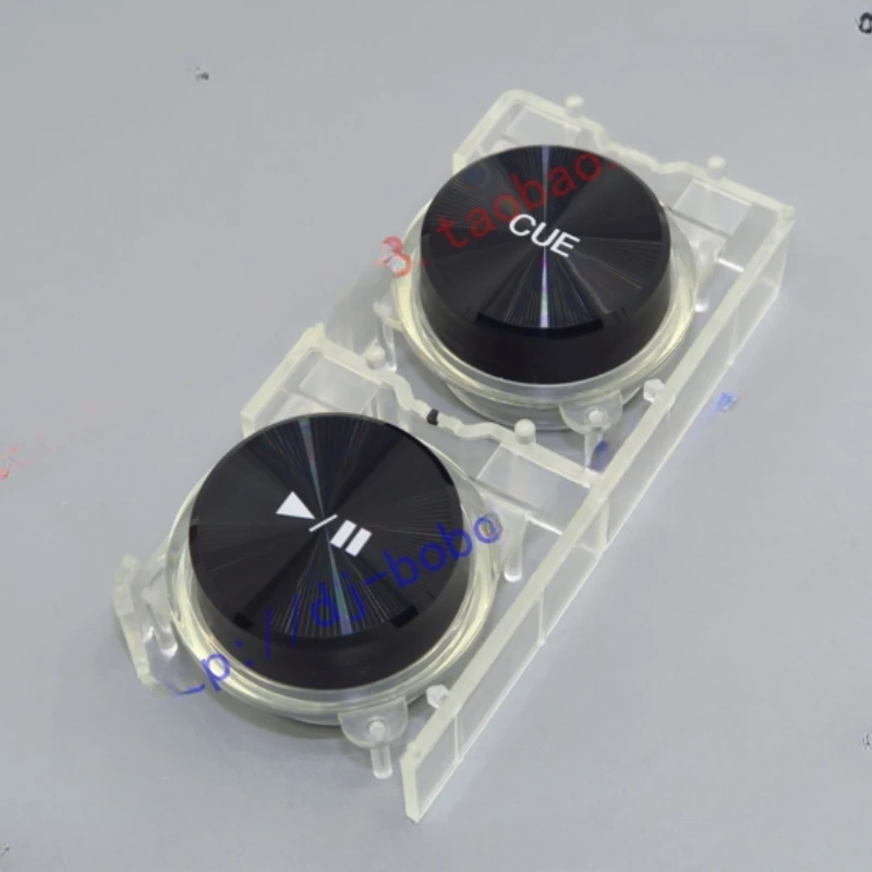 Original Pioneer XDJ-XZ Play Pause PLAY CUE Case Button, Assembly, Transparent Ring