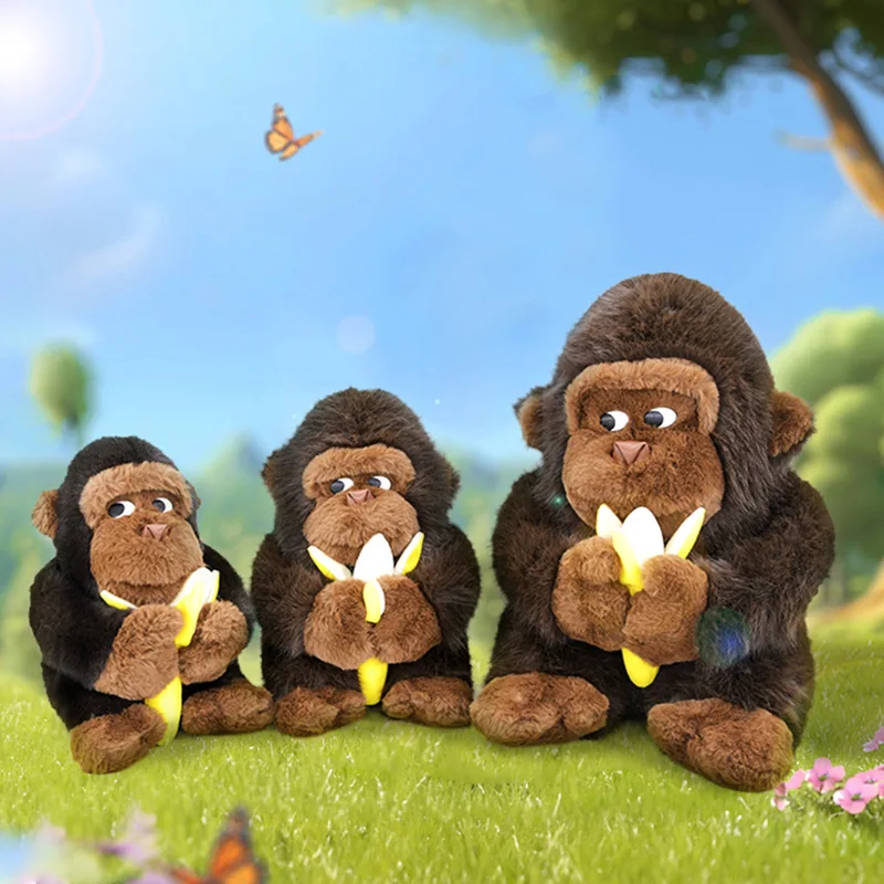 

Hot New 28cm Orangutan Plush Toys High-Quality Cute Cartoon Dolls Children'S Birthday Holiday Gifts Plush Toys.