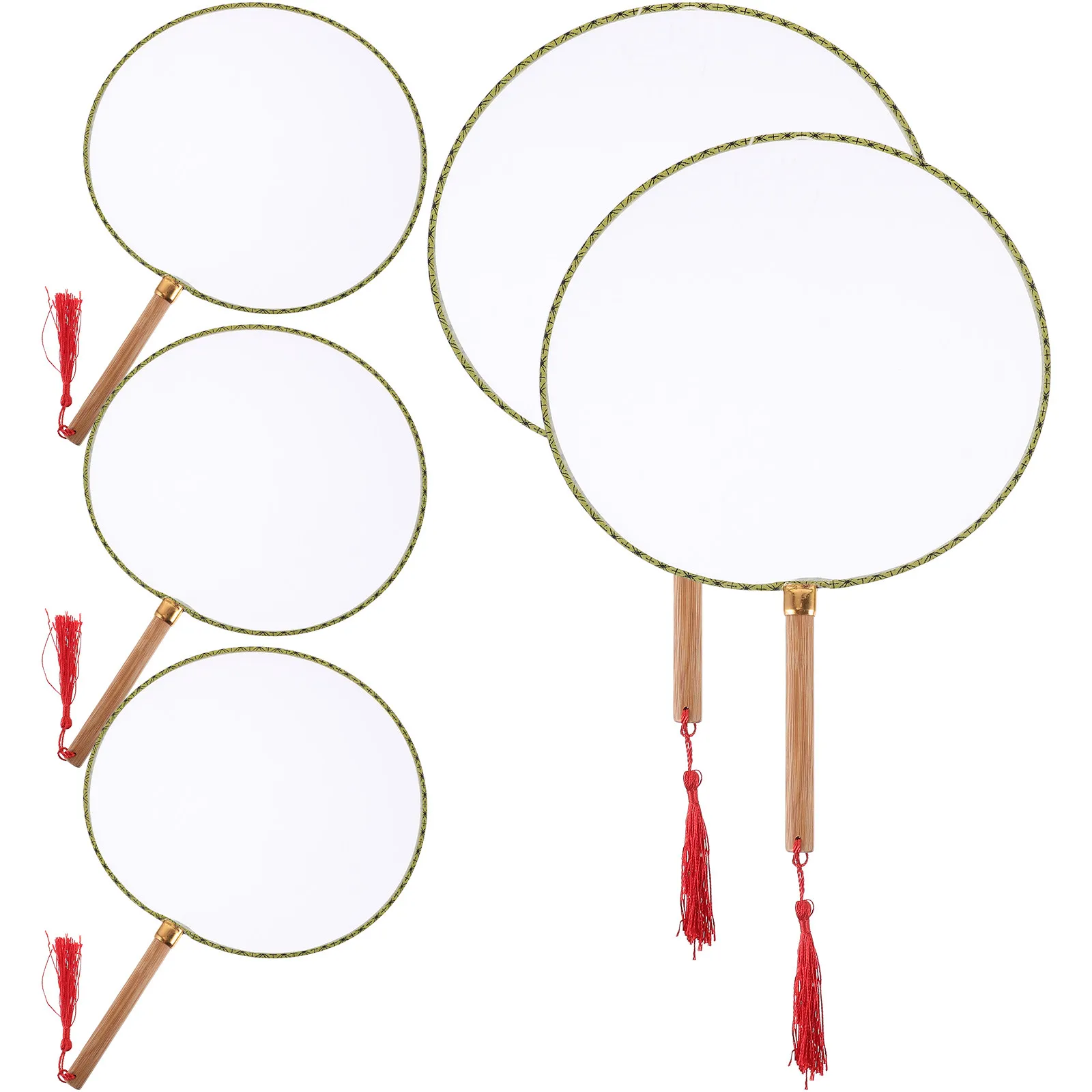 

5Pcs DIY Bamboo Blank Fans Graffiti Hand Fan for Custom Art and Home Decor Gift Ideas Blank Fans Graffiti Hand Fan