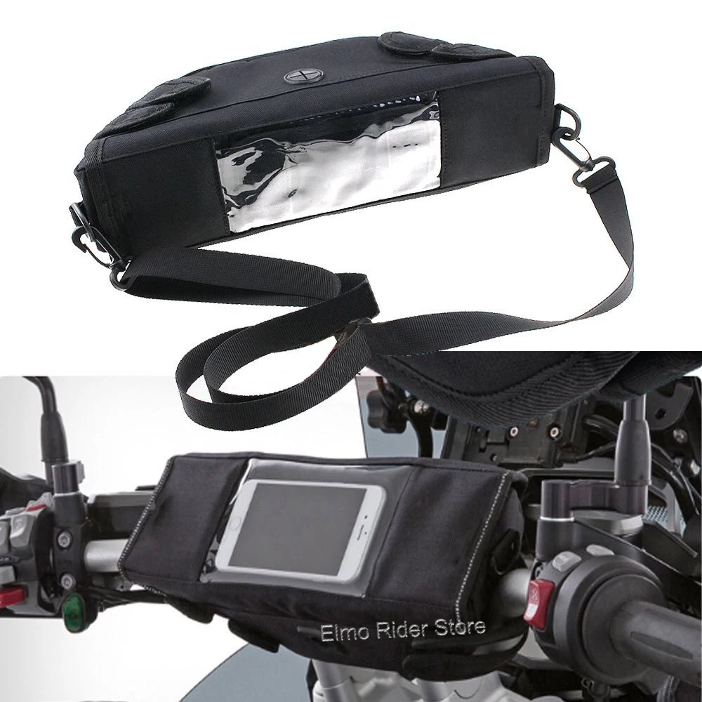 Motorcycle handlebar navigation bag saddle bag big screen mobile phone/GPS for BMW R NINE T R1200GS ADV R1200R LC R1250GS F900XR