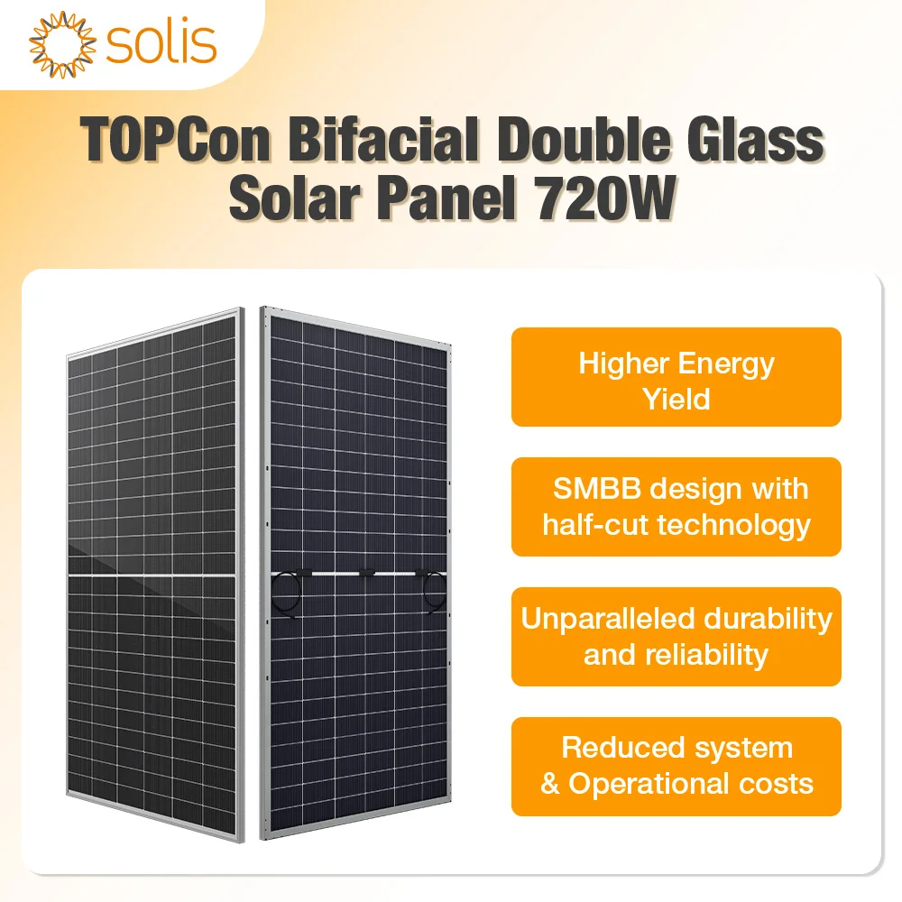 Solis Photovoltaic System 250kW 300kW 500kW 10000 kW on Grid Solar Energy Solution for Solar Farm