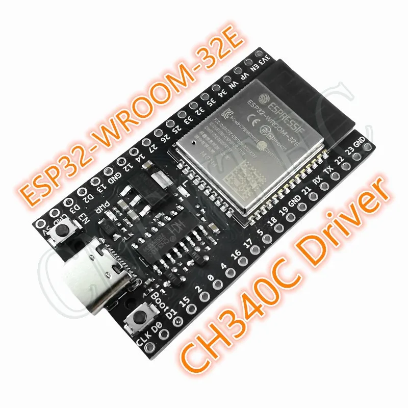 ESP32 DevKitC V4 Dual Core WiFi Bluetooth Expansion Board Ultra-Low Power USB CH340C Type-C ESP-WROOM-32E Compatible