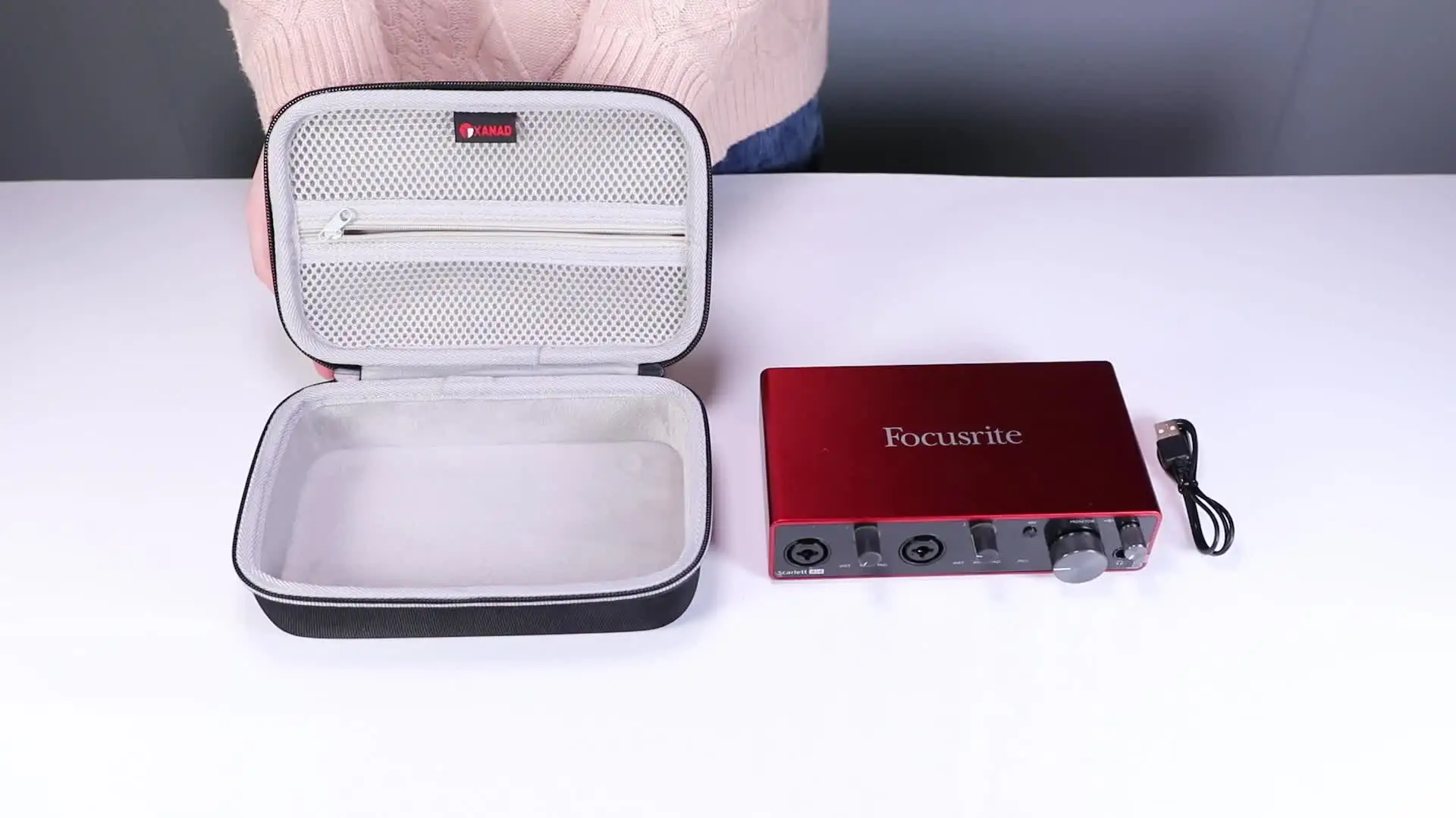 XANAD Hard Case for Focusrite Scarlett 4i4 3rd Gen