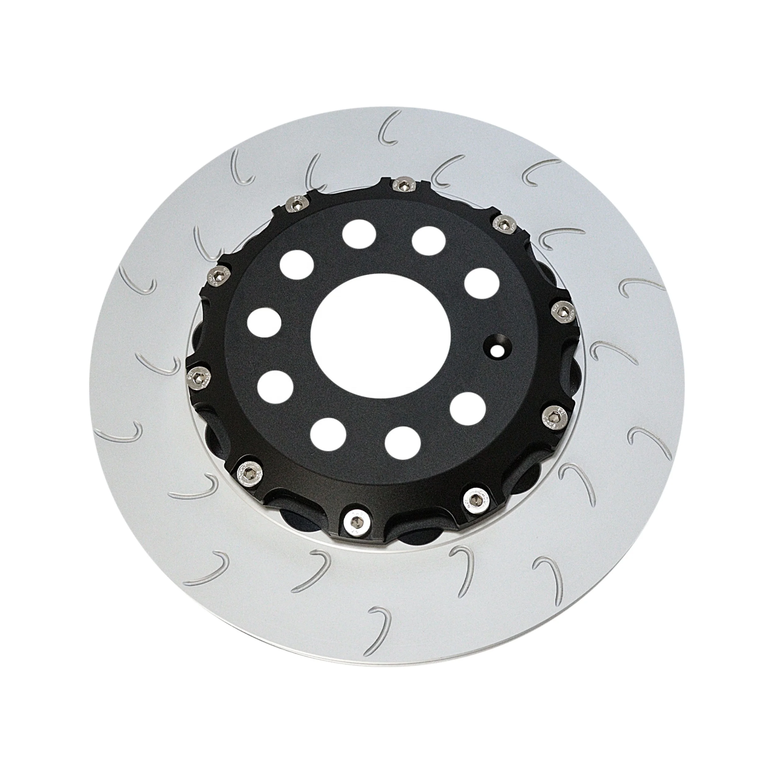 5Q0615601E  Customized Oem Slotted Vented 2 Piece Brake Disc for Rear Audi Q3