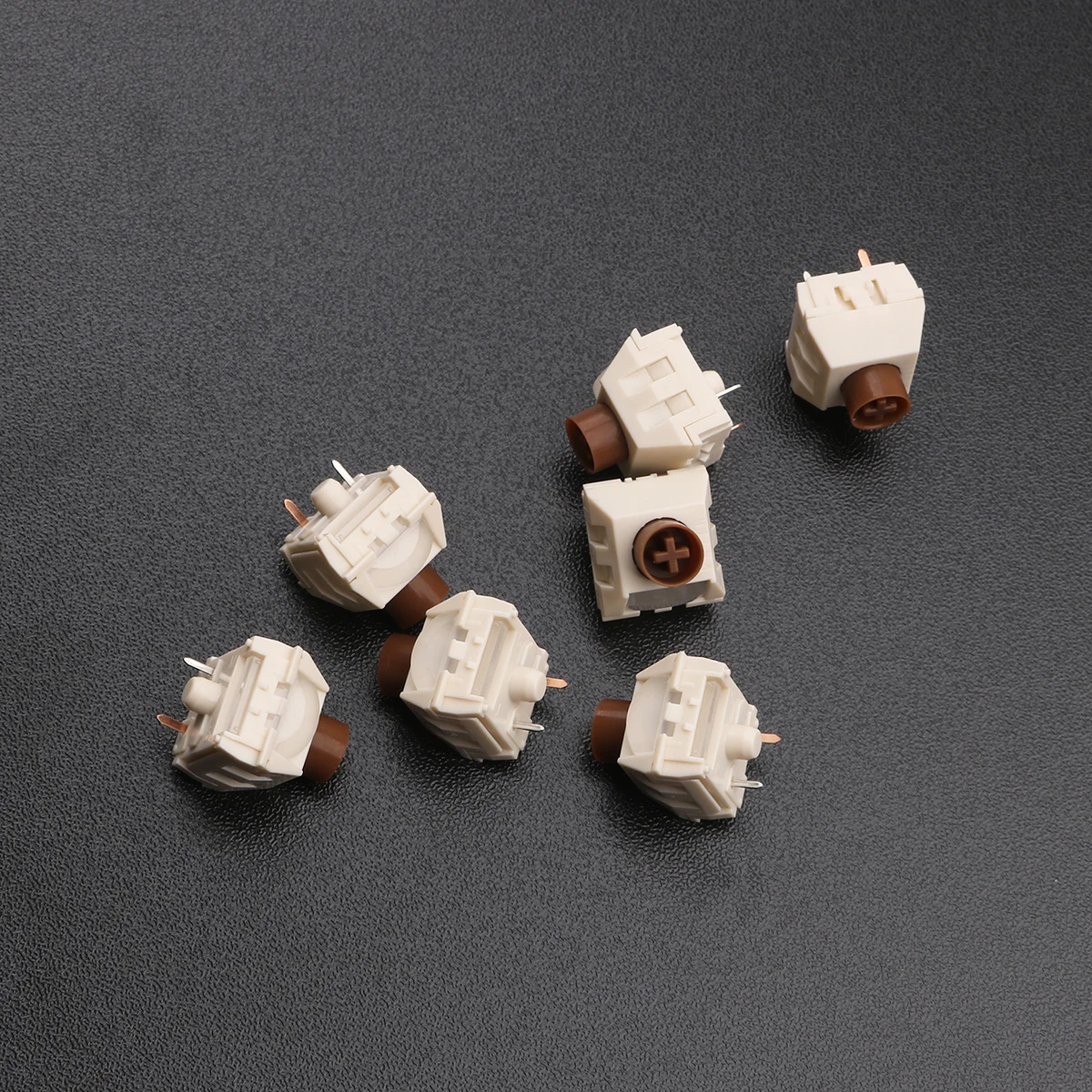 Kailh BOX pro Ice cream brown switch hot swap 3 pin advance trigger Tactile mechanical keyboard switch axis