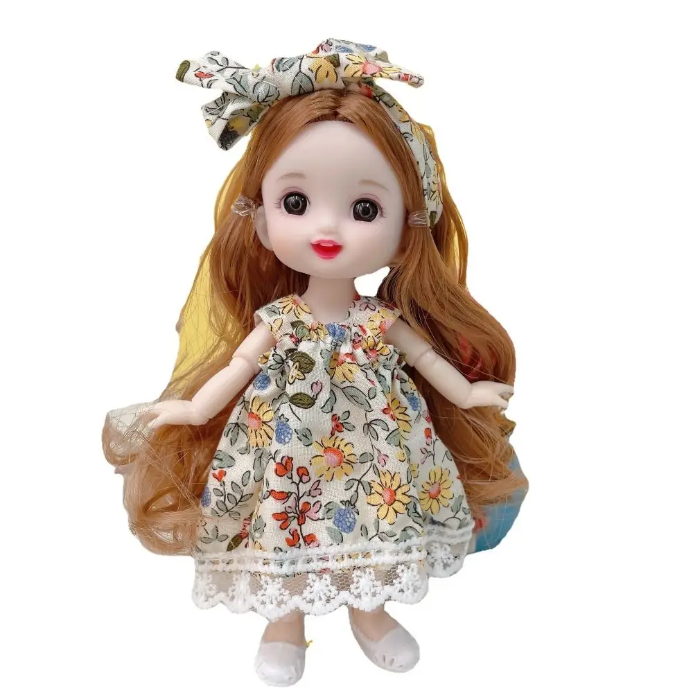 1/8 17cm Cute Doll Princess Dressed Girl Children's Little Laurie Doll Toy Birthday Gift