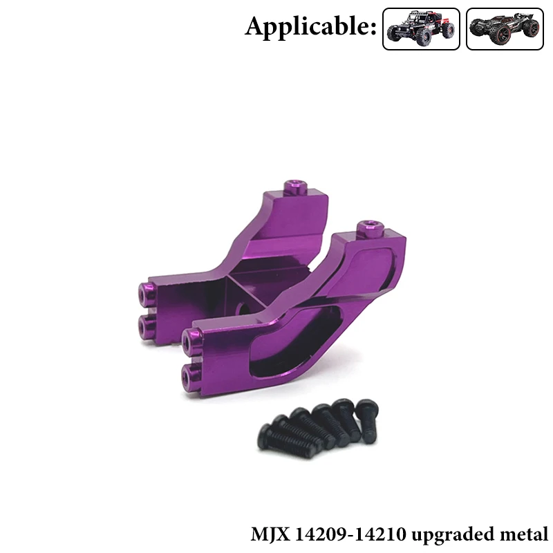 MJX 14210/14209 Parti aggiornate in metallo per auto RC 1/14 - Coppa dello sterzo, sedile ruota posteriore e accessori per tiranti sospensione anteriore/posteriore