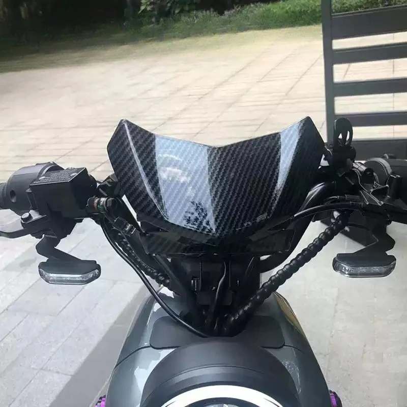 Front Windshield Deflector With Mount Bracket Large Dashboard Wind Screen