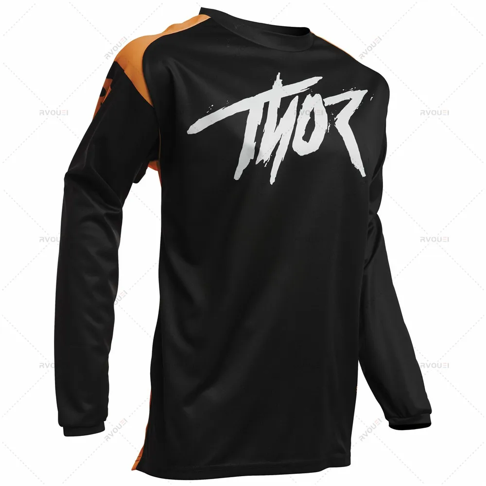 Motocross Jersey for Men, MTB, Downhill Jerseys, MX Cycling, Mountain Moto DH, Quick Dry Tshirt, New, 2025